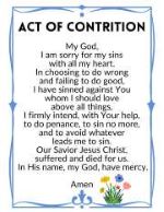Mash > Multigrade > Act of Contrition Prayer Poster for Catechism ...